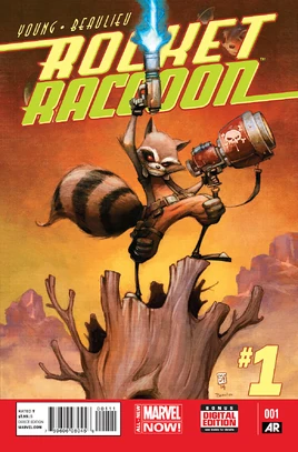 Rocket Raccoon and Groot